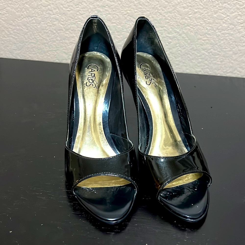Carlos Santana open toed pumps